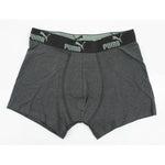 Puma Men's Boxer Briefs 9-Pack Black Gray Khaki Comfortable Cotton Alsónemű szürke