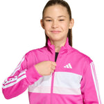 Adidas Seasonal Essentials Tiberio 3-Stripes Tricot Kids’ Tracksuit Pink rózsaszín szett KS5519
