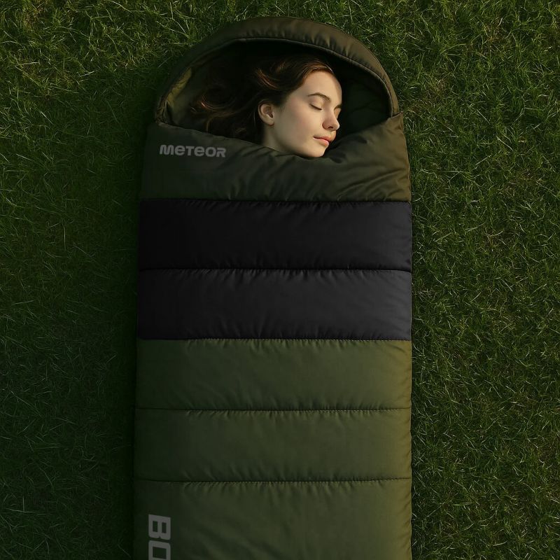 Meteor Bombay Sleeping Bag zöld tourist equipment, sleeping bags