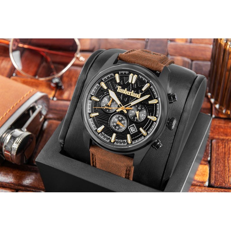 Timberland Northbridge Dual Time Men's Watch + BOX utcai cipő TDWGF0009603
