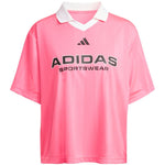 adidas Tiro Q4 women's t-shirt pink JN2747 Ruházat