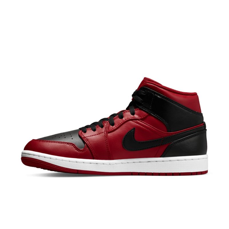 Nike Air Jordan 1 Mid Red/Black 51.5