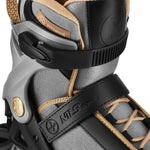 Na22151 Armour Gray Roller Skates Size 43 Nils Extreme szürke görkorcsolya