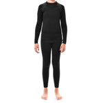 Meteor Thermoactive underwear 140/152 Jr fekete gyerek termoaktív ruha 16681