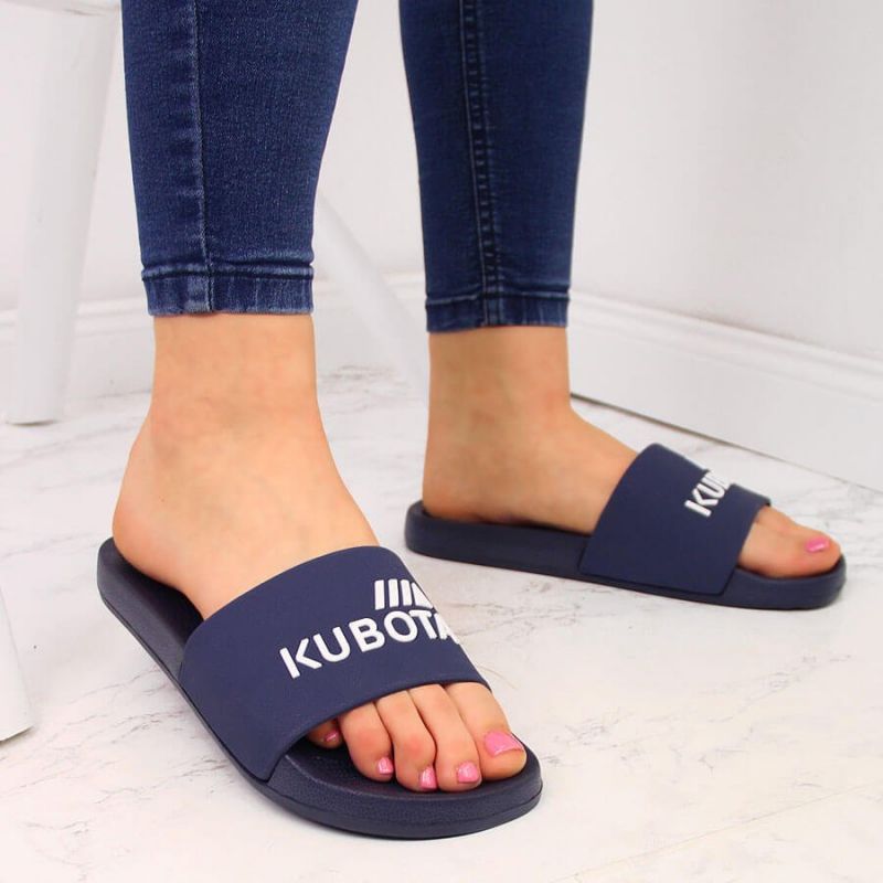 Inny Kubota W KUB1B basic pool flip-flops, navy blue Túracipő