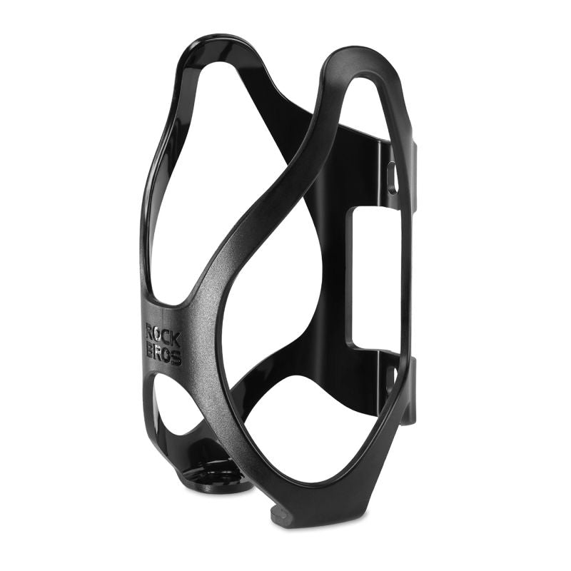 Rockbros LK24-H018 bottle holder plastic basket - black czarny water bottles, training equipment