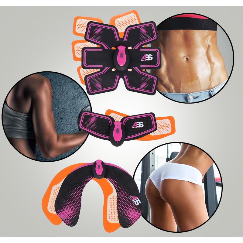 HMS Abs Master Pro Multi Set Electromuscle Stimulator Nn edzéssegítő 17-22-272