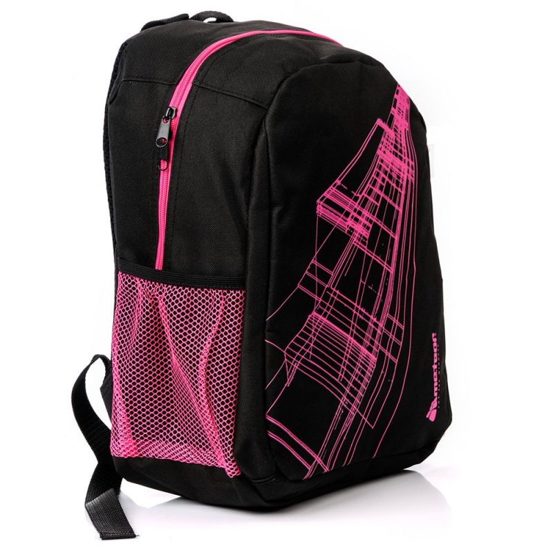 Meteor Hathor Backpack Black and Pink fekete hátizsák 75459