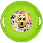Enero UFO Snow Sledding Disc, Green, Contoured, R.M zöld edzőfelszerelés GSP-1064741