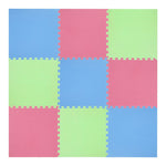 One Fitness Multipack MP10 puzzle mat green-blue-red 9 pieces 10 mm piros edzőfelszerelés 17-63-082