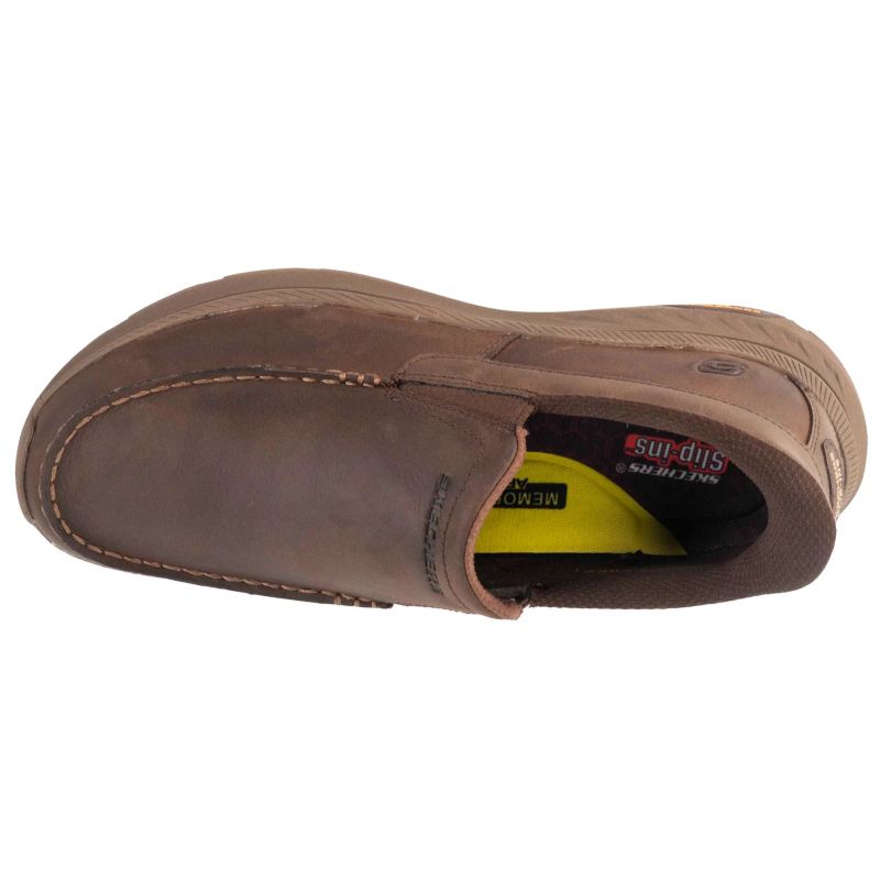 Skechers Slip-Ins: Pollard - Osgood 205334-COC Brown 39.5 Cipő