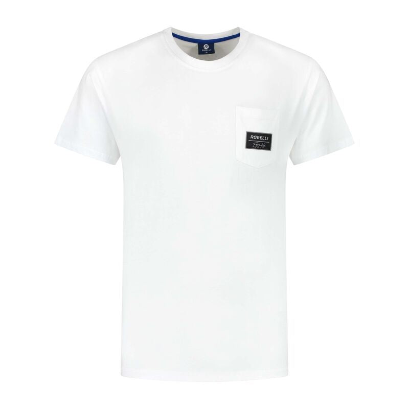 Rogelli men's t-shirt LOGO white fehér póló