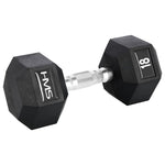 HMS HEX PRO dumbbell 18 kg szürke póló 17-66-118