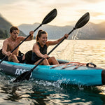 2-PERSON KAYAK LAMINATED PVC BLUE ENERO