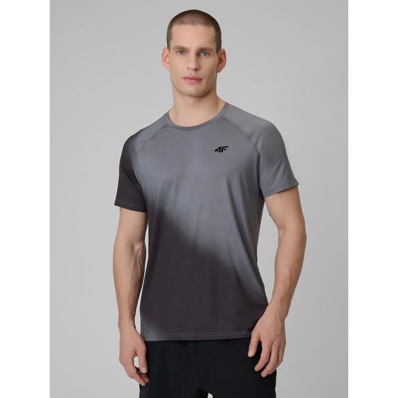 4F Men's quick-drying regular training T-shirt póló
