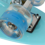 Enero Plastic skateboard 22" Led blue kék skateboards