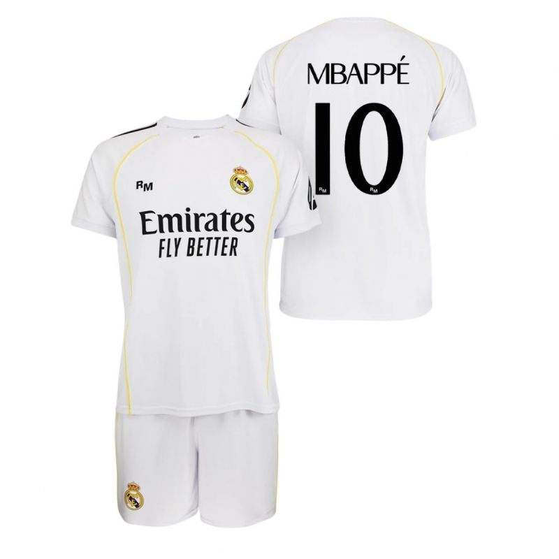 Sportmania Real Madrid set shirt shorts junior Mbappe box RM25B1 Ruházat