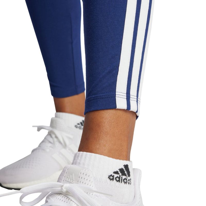 Adidas Essentials 3-Stripes Cotton Women's Dark Blue 2xs női leggings JE0067