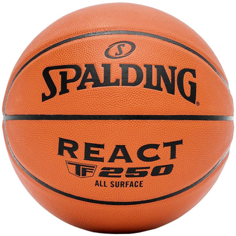 Spalding React TF-250 Basketball barna labda