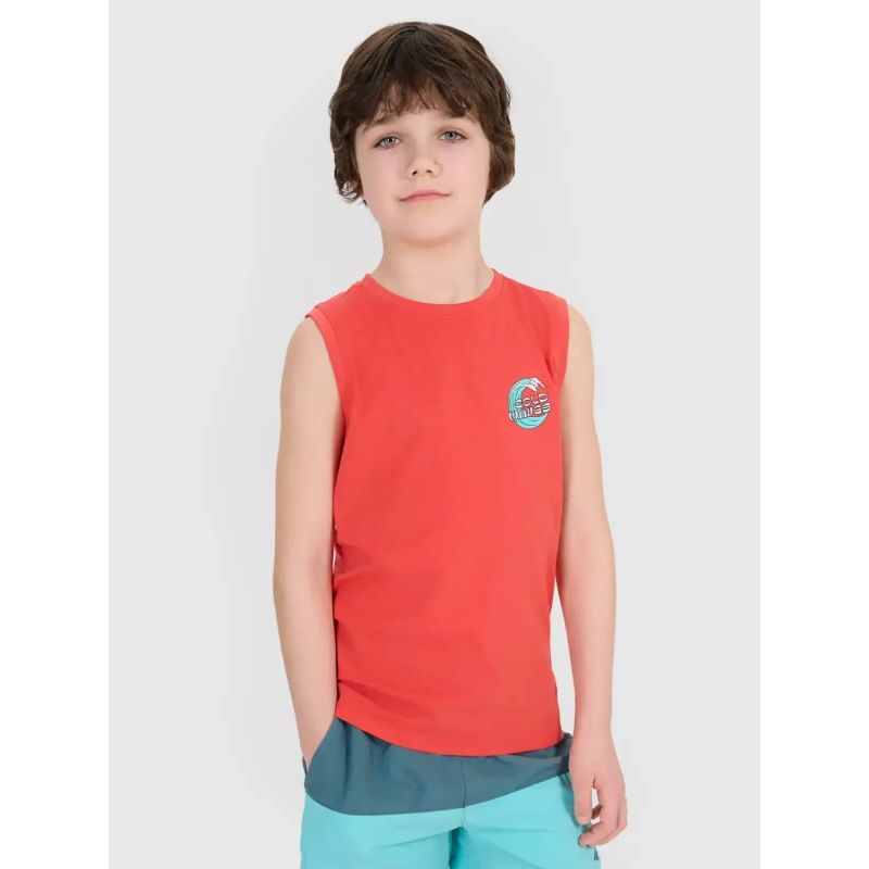 4f T-shirt Jr 4FJWSS25TSLEM162-63S Póló