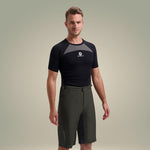 Rogelli MTB cycling bermuda ADVNTR DST gray szürke short