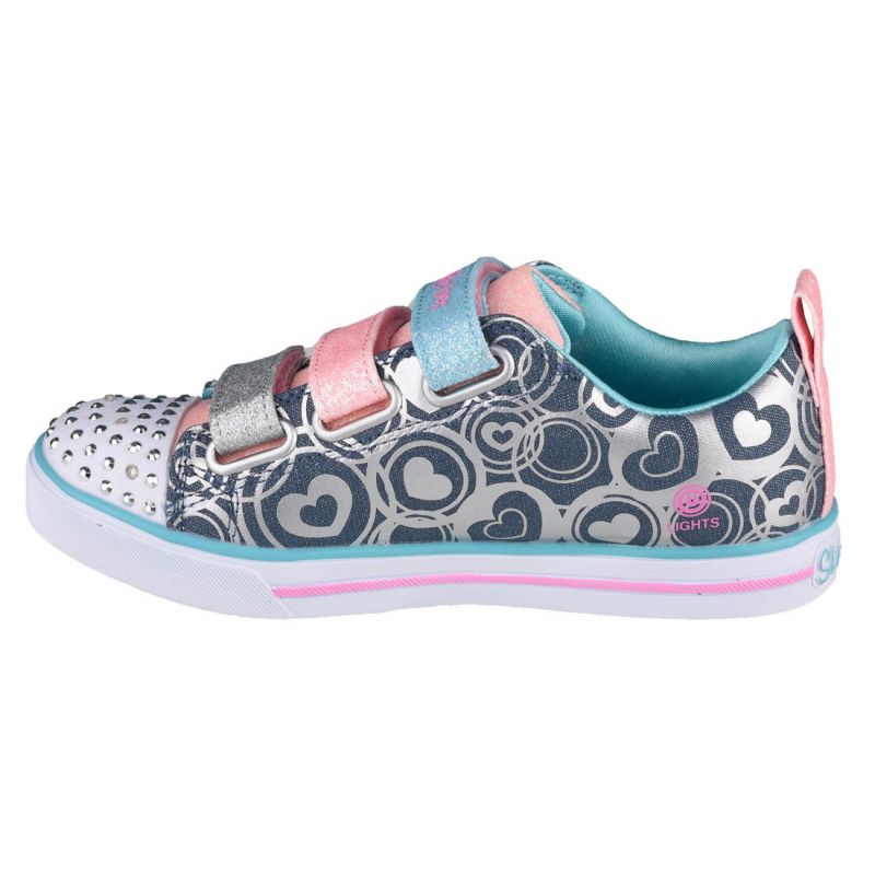 Skechers Sparkle Lite Heartsland Jr 314753L-DMLT shoes Utcai cipő