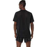Asics METARUN Short Sleeve Top fekete póló 2011D510001