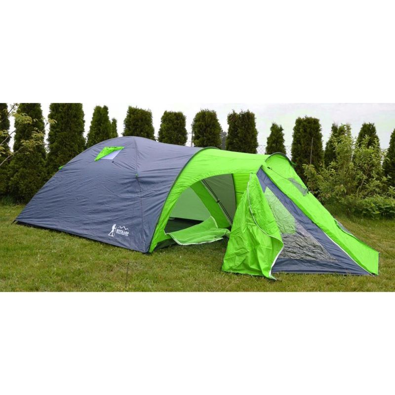 Enero 4-Person Cool Black-Green Camp Tent zöld tents, tourist equipment