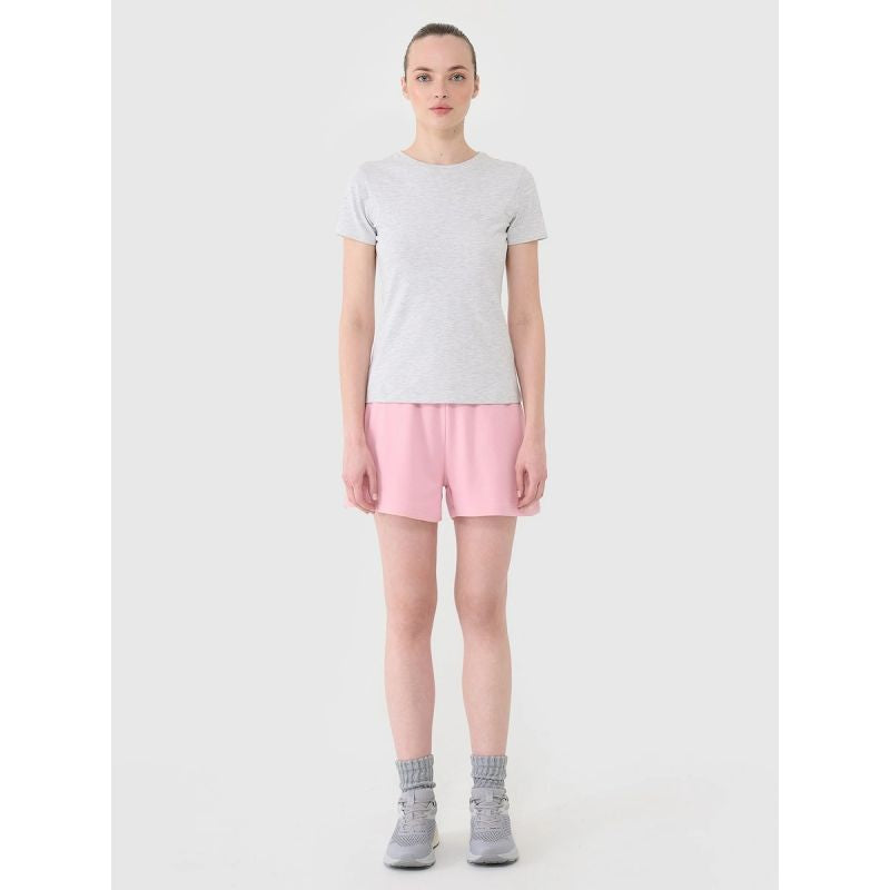 Slim plain women's T-shirt 4F 4FWMM00TTSHF2673-27M 2xl póló
