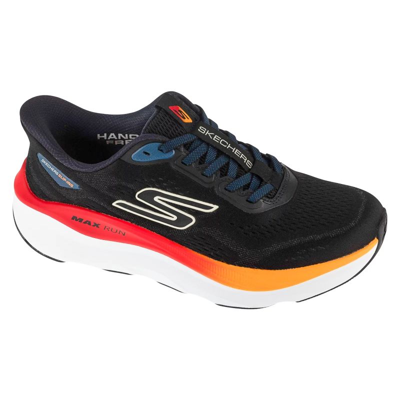 Skechers Slip-Ins: Max Run Black Size fekete futócipő 221000-BKMT