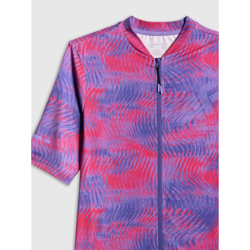 Women's cycling jersey with UPF50+ filter 4F