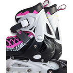 Enero Pro Roller Skates-Roller Skates-Ice Skating 4in1 Led 26-29 Pink-Gray szürke skates, roller skates