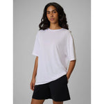 4F Women's loose plain T-shirt póló