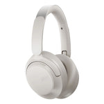 head QCY H3S Wireless On-Ear Headphones with LDAC and ANC Noise Cancellation - White biały headsets