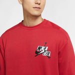 AIR Jordan Jumpman Fleece Sweatshirt Red - piros pulóver