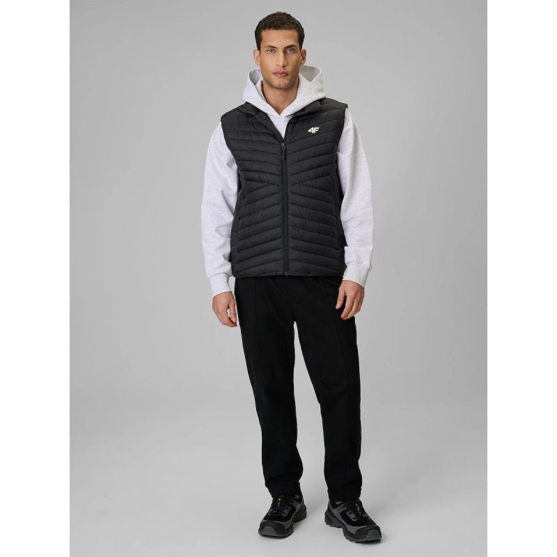 Men's synthetic-filled vest 4F 4FWSS26TVJAM345-20S 3xl kabát
