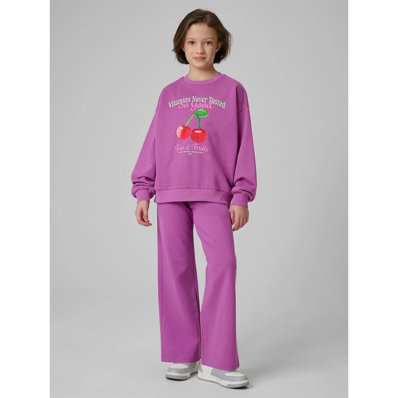 Trousers cas 4F JUNIOR 4FJRSS26TTROF1918-51S pants