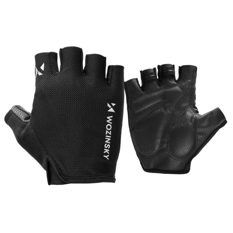 Wozinsky WRR-01L cycling gloves size - black fekete kesztyű -198887