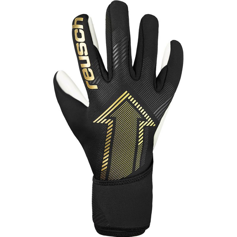 Reusch Fastgrip Silver Goalkeeper Gloves M 55 70 700 fekete kesztyű 55702007707