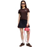Puma Women's ESS Small No. 1 Logo Tee(s) Dark 682373 barna kapucnis pulóver 68237333