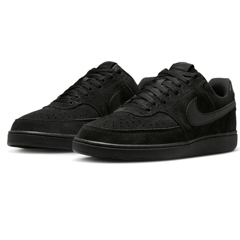 Nike Court Vision Low Suede Premium fekete utcai cipő IQ9749-001