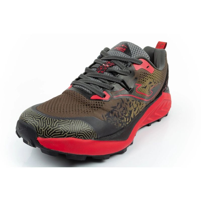 Joma Men's Tundra Trail Running Shoes, Off-Road, Cushioned, Khaki Red
