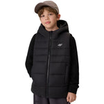 Boy's vest 4F M313 deep 4FJWSS26TVJAM313 20S fekete clothing
