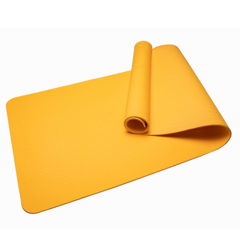 Body Sculpture TPE Yoga Mat sárga edzőfelszerelés BB8302EO6MM