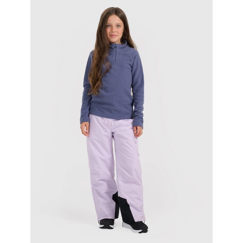 Girls' thermal fleece underwear (top) 4F 4FJRAW25UFLEF070-31S 158/164 aláöltözet