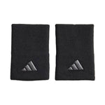 Adidas Tennis Wristband Large 2 Pack Black