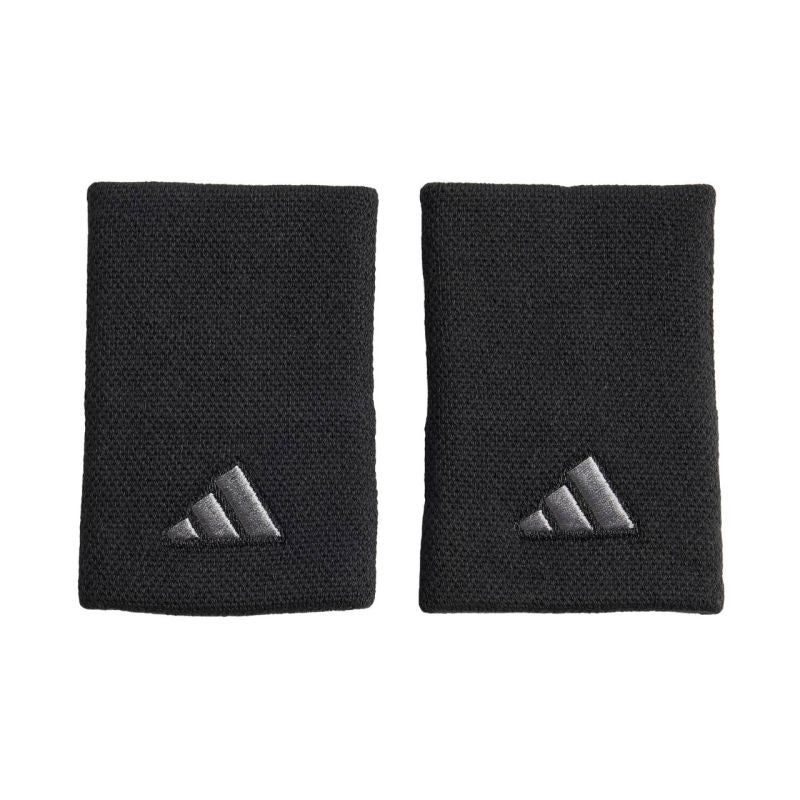 Adidas Tennis Wristband Large 2 Pack Black