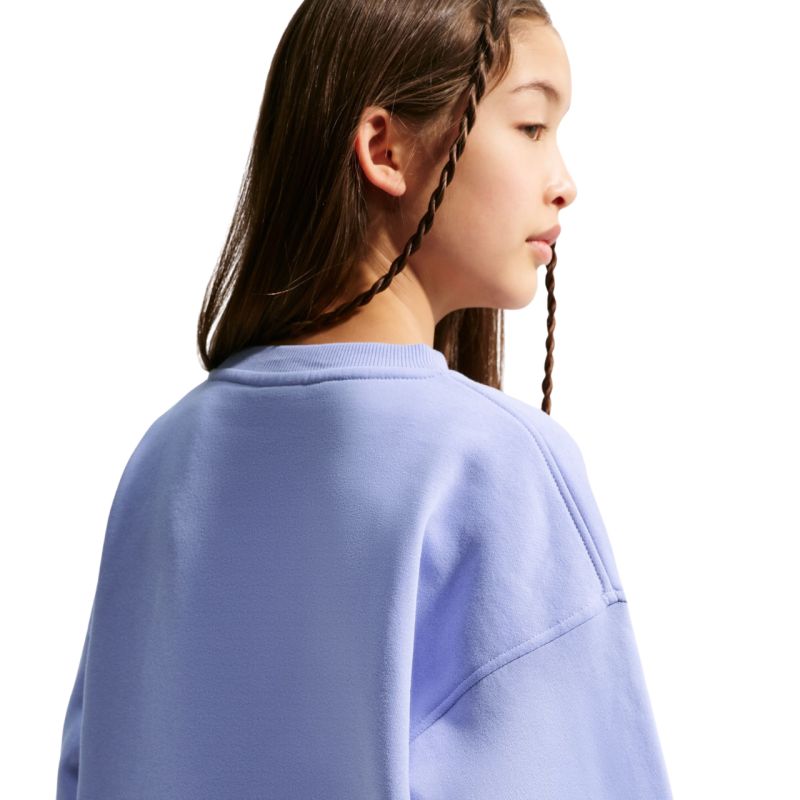 Nike Sportswear Club Fleece Kids' Sweatshirt Light Purple