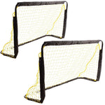 Enero SET OF 2 FOOTBALL GOALS WITH NET nets, sets
