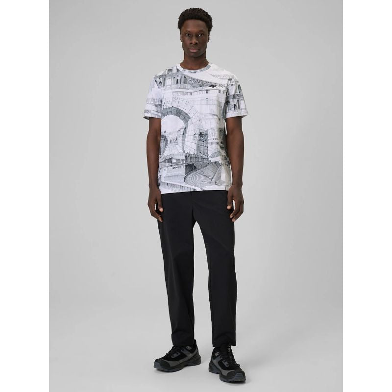 4F Men's regular printed T-shirt póló